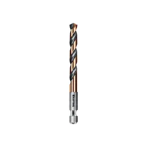 Сверло по металлу KRAFTOOL НЕХ-1/4"", d 6.5 х 107 мм, для винтовёртов и шуруповертов IMPACT READY