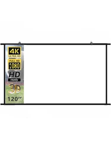 Настенный складной экран для проектора 120"