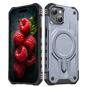 Чехол для iPhone 14 Plus Starship Gray с поддержкой MagSafe