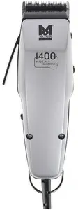 Профессиональная машинка для стрижки волос Moser 1400-0458, 2 сменные насадки, регулируемые лезвия, работа от сети, электрическая