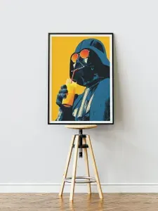 Дарт Вейдер c соком, Звездные Войны, постер А3 / Плакат на стену Darth Vader, Star Wars. Формат А3