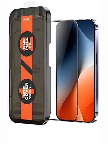 REMAX Защитное стекло на Iphone 16 Pro / 17 с автоустановкой REMAX, премиальное