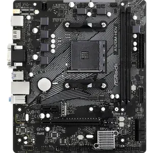 Материнская плата ASRock A520M-HDV, AMD A520, 2x1x M.2 , 1x PCI-E x16, 1x PCI-E x1, 1x D-Sub есть, 1x HDMI есть, 1x DVI есть, 1x DP нет