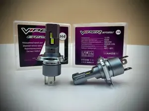 Светодиодные лампы H4 для Chevrolet Cruze / Шевроле Круз VIPER EASY LED 2 CAN BUS автомобильные LED лампочки