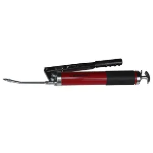 Профессиональный шприц рычажно-плунжерный для смазок 600 мл с клапаном, 2-плунжерный AUTOMASTER