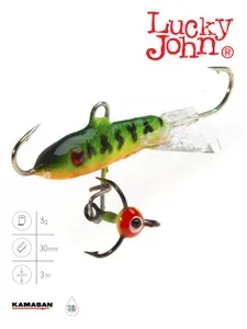 Балансир LUCKY JOHN CLASSIC 3/размер 3/расцветка 20/30мм/4гр/глубина до 3м