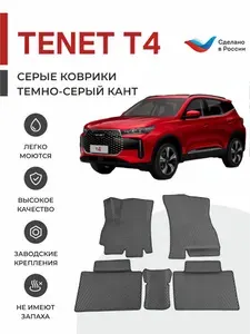3D Автомобильные коврики EVA в салон TENET T4 (2025-)