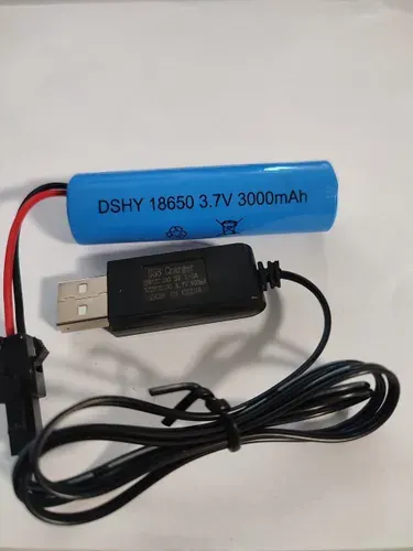 Аккумулятор и зарядное устройство 3.7v 3000mah/SM - 2p
