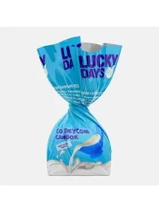 Конфеты Lucky Days глазированные со сливочным вкусом в комби 300 грамм