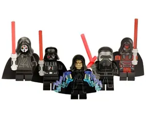 Набор минифигурок Звездные Войны Дарт Вейдер, Палпатин, Кайло Рен / Star Wars совместимы с конструкторами лего 5шт (4.5см, пакет)