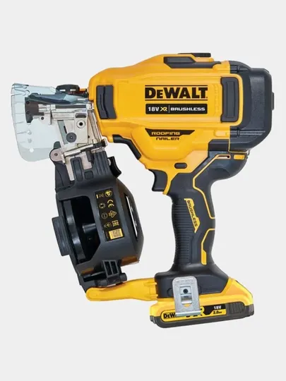 Аккумуляторный гвоздезабиватель DeWALT DCN45RND2-QW
