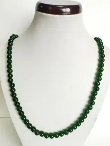 Бусы Хризопраз, натур.(дл. 40см, диам. 6мм)