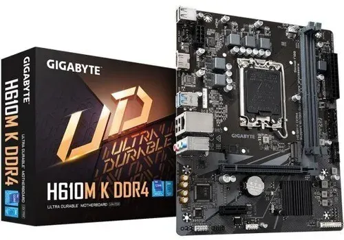 Материнская плата GIGABYTE H610 S1700 MATX H610M K DDR4