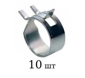 Мини хомут пружинный (самозажимной) 6 мм Mikalor AML W1, к-т 10 шт