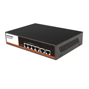 POE коммутатор 6 портовый SSDCAM POE-54Р