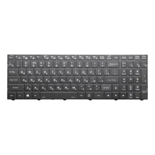 Клавиатура с RGB подсветкой для ноутбука ARDOR GAMING NEO N17 / Thunderobot 911 Plus / ARDOR GAMING NEO N15 , Acer Aspire 7 A715-59G , Machenike S15 Quazar . ARDOR GAMING NEO G17 - черная