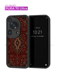 Чехол на Huawei Pura 70 Ultra / Хуавей Пура 70 Ультра с принтом, Винтажный орнамент
