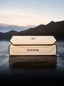 Органайзер в багажник для автомобиля Toyota, бежевый 70 см
