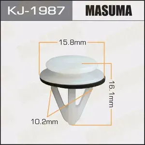 Клипсы крепежные автомобильные Suzuki (OEM 77259-71B00) KJ-1987, 30 шт.