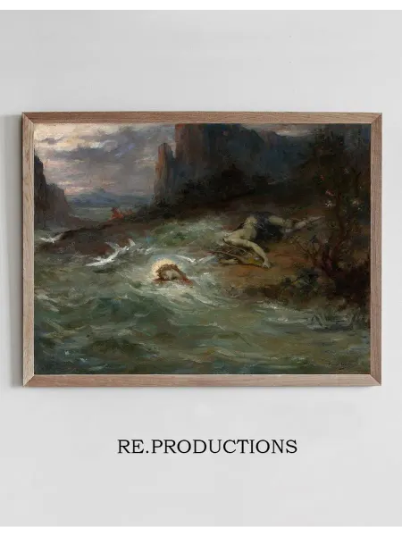 Re.productions Постер The Death of Orpheus - Henri Leopold Lévy