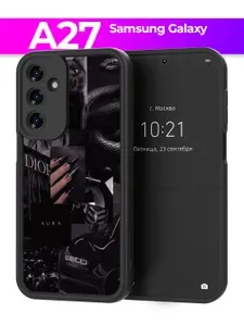Чехол на Samsung Galaxy A27 / Самсунг Галакси А27 с принтом, Luxury стиль