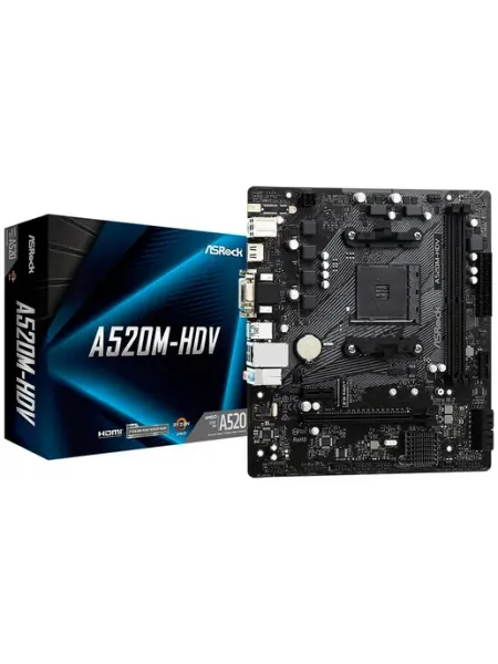 Материнская плата ASRock A520M-HDV