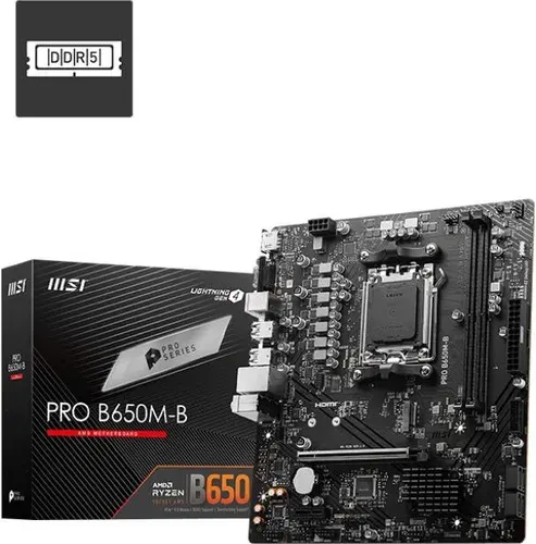 MSI PRO B650M-B AM5 DDR5 Материнская плата