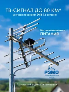 Антенна уличная для телевизора BAS-1147-P Свияга пассивная