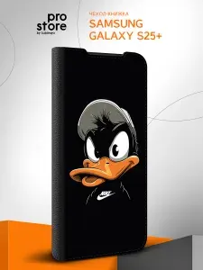 Чехол на Samsung Galaxy S25+ / Самсунг Галакси С25+ с рисунком Даффи Дак