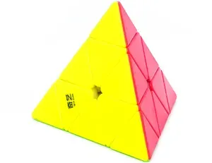 Скоростная Пирамидка Рубика / QiYi MoFangGe Pyraminx QiMing / Головоломка / Цветной пластик