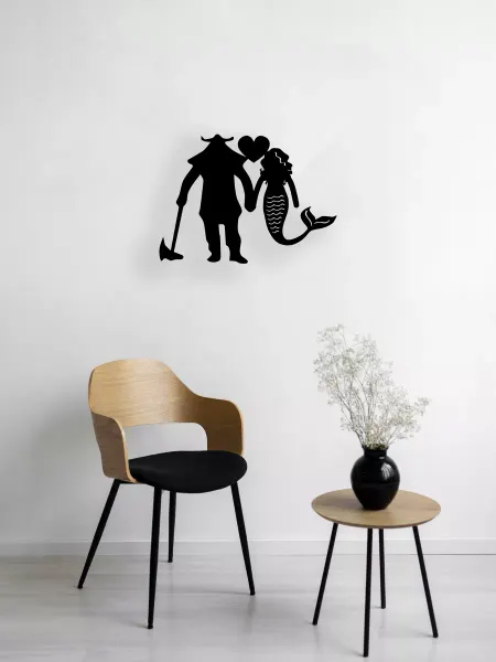 Light Decor Shop Викинг и русалка панно