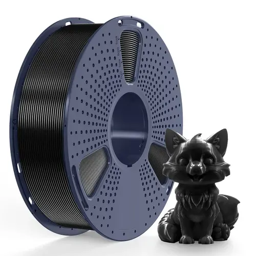Пластиковая нить катушка SUNLU PETG, 1кг, Черный (Black)