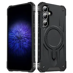 Чехол для Samsung S24 / S25 Starship Black с поддержкой беспроводной зарядки