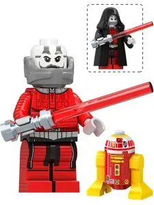 Фигурка Star Wars Звёздные Войны, Дарт Малгус, конструктор