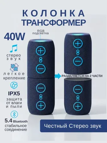 Колонка беспроводная двойная