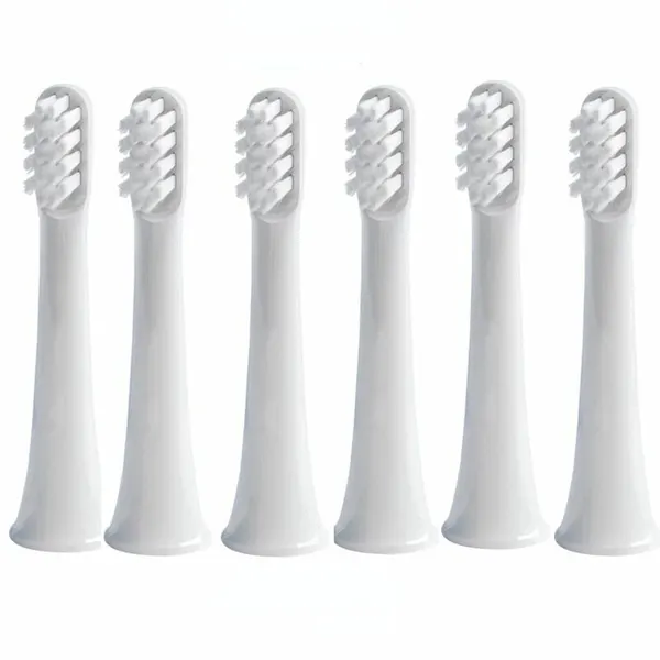 Насадки MyPads для электрической зубной щетки Xiaomi Mijia Sonic Electric Toothbrush T100, 6 шт