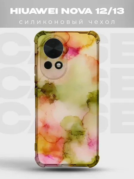 Чехол на Huawei Nova 13 дизайн Тай-дай PRINTberries