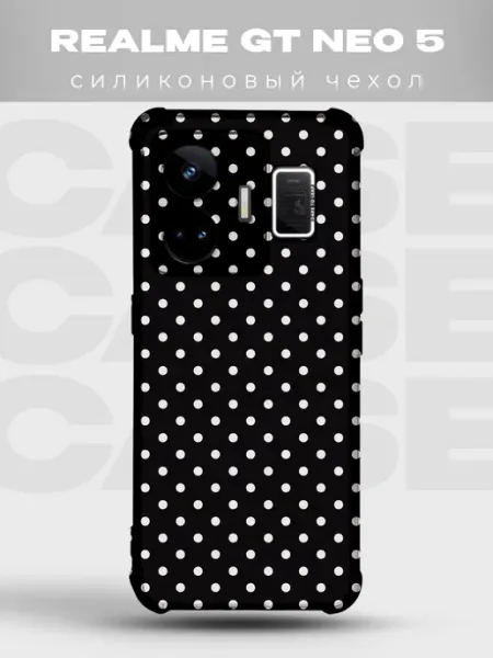 Чехол на Realme Gt Neo 5 в горошек Polka Dot PRINTberries