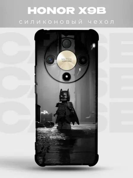 Чехол на Honor X9B Бэтмен тёмный рыцарь готэм batman dc PRINTberries