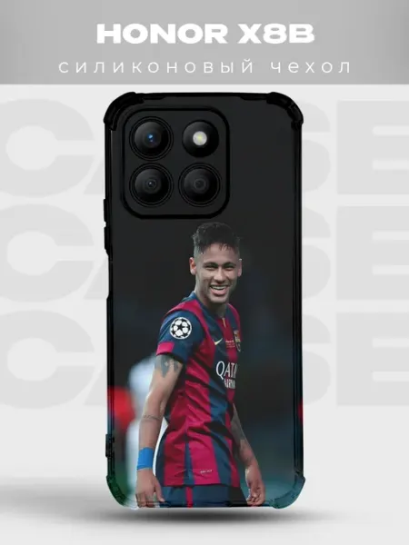 Чехол на Honor X8b Неймар Барселона PRINTberries