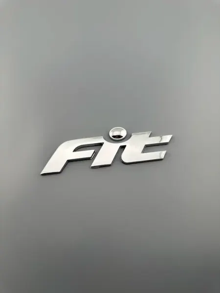 Эмблема надпись Fit Значок Фит 125x35мм FITmyCAR