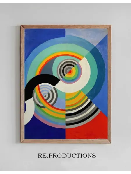 Re.productions Постер Rythme n°3 - Robert Delaunay