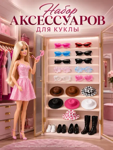 Набор аксессуаров для Кукол Inoe Toys