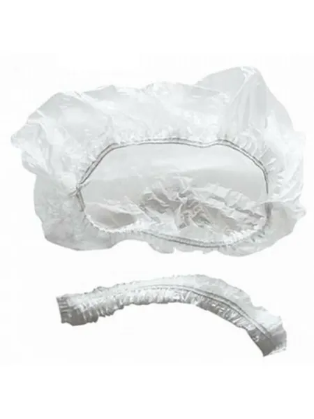 Шапочки для душа OLLIN Professional, прозрачные, одноразовые, 50шт