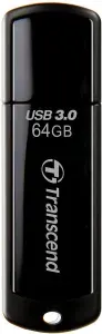 Transcend 64 ГБ USB-флеш-накопитель JF700 (TS64GJF700), USB 3.0;USB Type-A, до 70 Мб/сек, Пластик, черный графит Уцененный товар