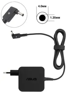 Зарядное устройство для ноутбука Asus, 21-DH71, 19V - 2,37А, (Штекер: 4.0-1.35мм) 45 Вт Квадратный