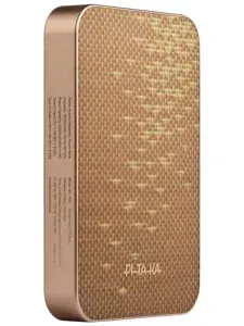 Беспроводное зарядное устройство Power Bank Pitaka на 10 000 мАч Qi2, Золотой Golden Glint