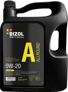 BIZOL 0W-20 Масло моторное, НС-синтетическое, 5 л