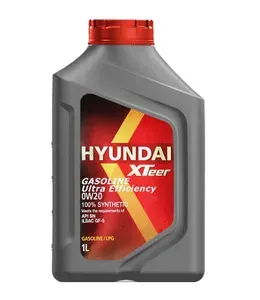 Hyundai XTeer GASOLINE ULTRA EFFICIENCY 0W-20 Масло моторное, Синтетическое, 1 л