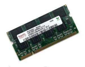 Hynix Оперативная память DDR 1Gb 400 MHz SODIMM PC-3200S для ноутбука DDR, 400 МГц, 1 x 1 ГБ (HYMD512M646CFP8-J)